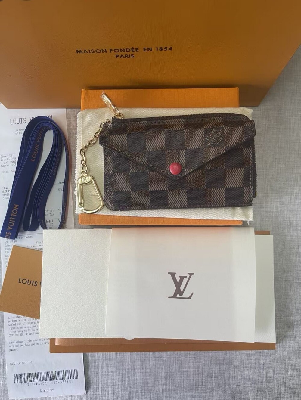 Louis Vuitton Card Holder Recto Verso